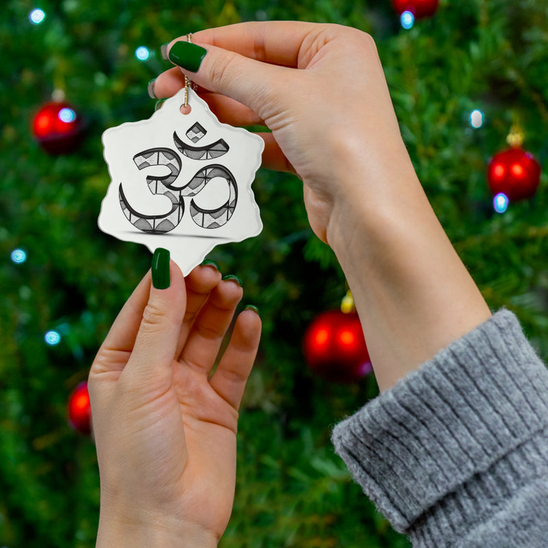 Ceramic Ornament, 4 Shapes