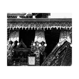 18 - Storefront Wood Carved Hanging - Patan Nepal - Premium Poster Print