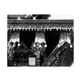 18 - Storefront Wood Carved Hanging - Patan Nepal - Premium Poster Print