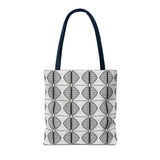 Spiritual Floral Tote Bag | OM Symbol Design
