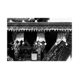 18 - Storefront Wood Carved Hanging - Patan Nepal - Premium Poster Print