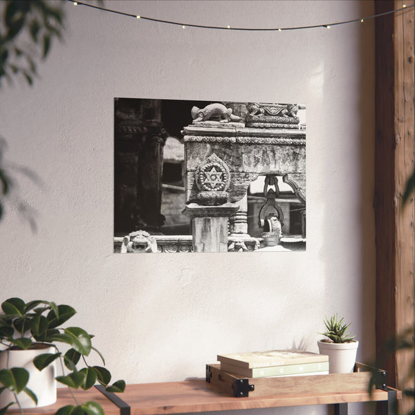 51 - Five-Point Star, Patan, Nepal, Durbar Square - Premium Poster Print