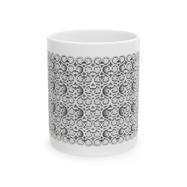 New - Floral Wall Ceramic Mug