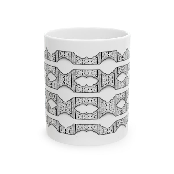 New - Dhaka White Ceramic Mug