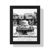 33 - Famous Bell In Courtyard Center - Patan Nepal, Durbar Square - Framed Print