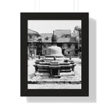 33 - Famous Bell In Courtyard Center - Patan Nepal, Durbar Square - Framed Print