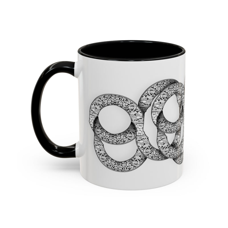 Chaos of Infinity Accent Ceramic Coffee Mug