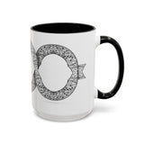 Arches Infinity Accent Ceramic Coffee Mug