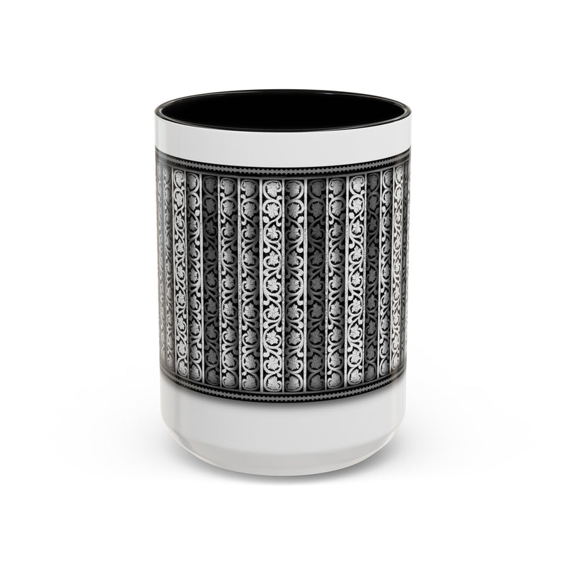 Patan Shadows Ceramic Accent Coffee Mug