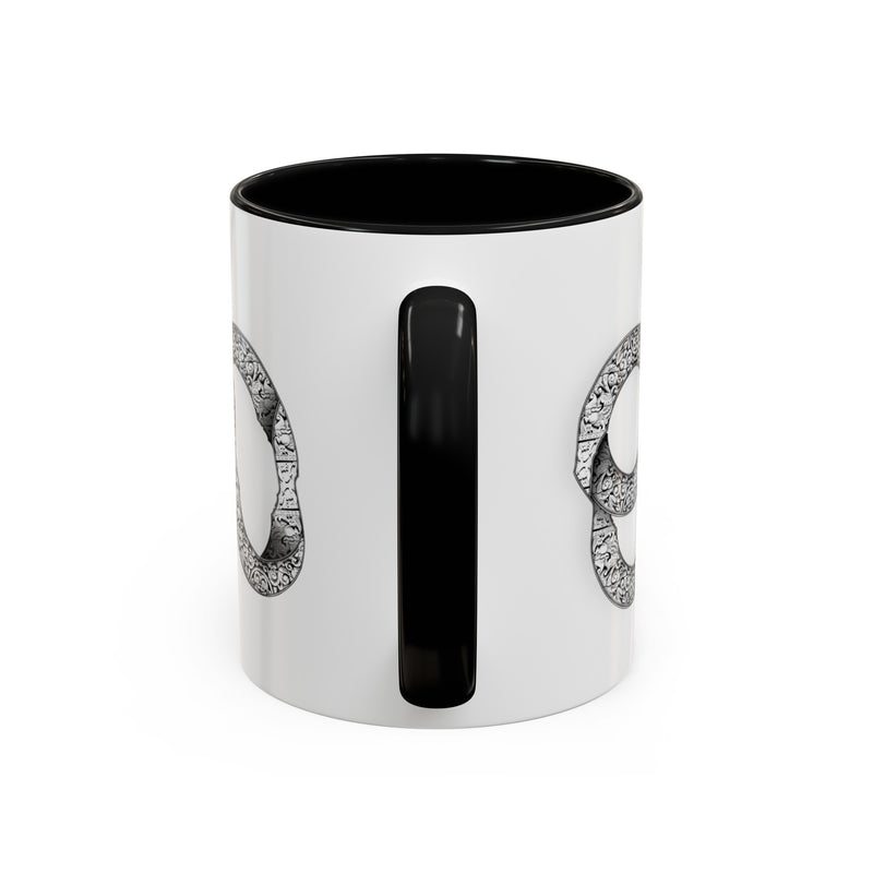 Chaos of Infinity Accent Ceramic Coffee Mug