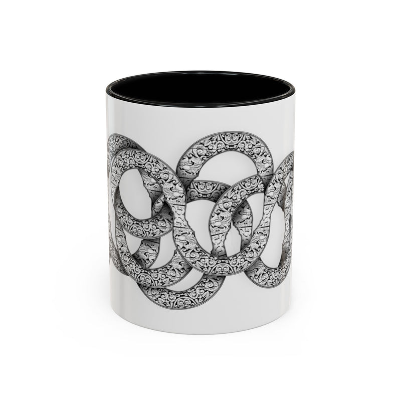 Chaos of Infinity Accent Ceramic Coffee Mug