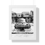 33 - Famous Bell In Courtyard Center - Patan Nepal, Durbar Square - Framed Print