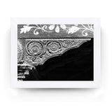 26 - Wood Carved Corner Detail Of Doorway - Patan Nepal, Durbar Square - Framed Photo Print