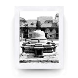 33 - Famous Bell In Courtyard Center - Patan Nepal, Durbar Square - Framed Print