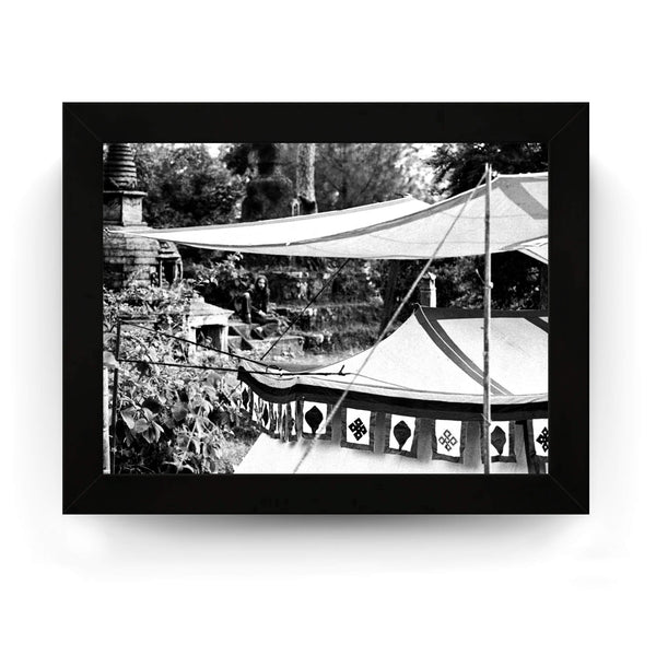 44 - TentTom In The Wild in Kathmandu -  Kathmandu, Nepal 1972 - Framed Photo Print