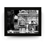 51 - Five-Point Star, Patan, Nepal, Durbar Square - Framed Photo Print